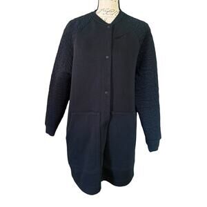 Nike Black Rally Long Fleece Lined Sweater 84150-010 Size XL